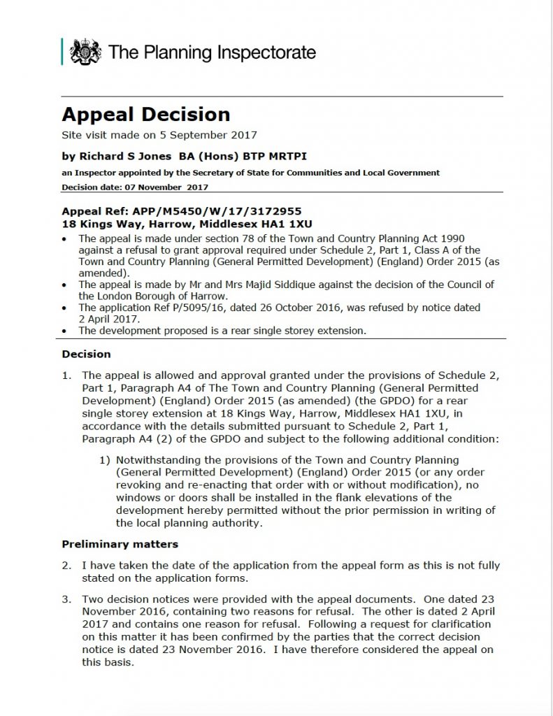 harrow planning appeal Just Planning is a planning appeals specialist